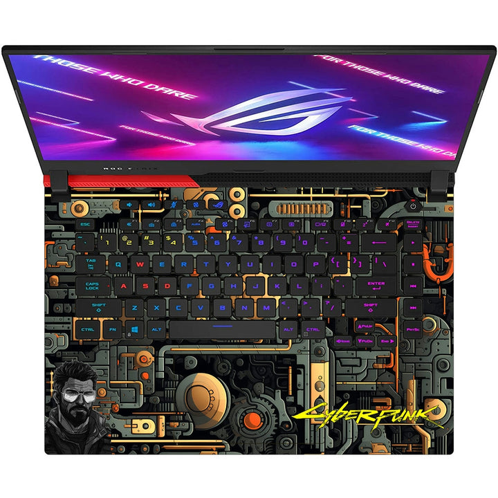 Asus Laptop Skin - Cyberpunk Glitch Hunter