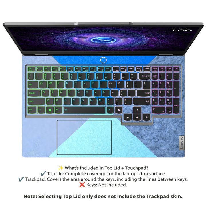 Lenovo LOQ Laptop Skin - Futuristic Fusion