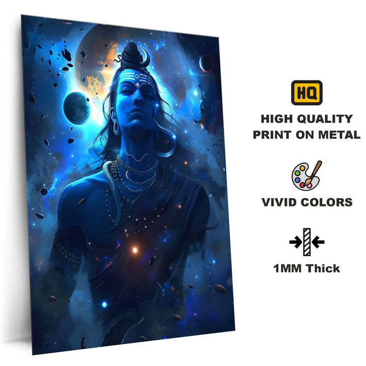 Metal Poster - Lord Shiva LS10