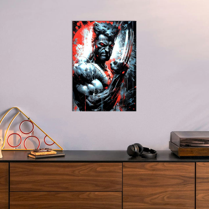 Metal Poster - Superhero Wolverine WOL05