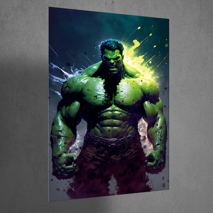 Metal Poster - Superhero Hulk SH05