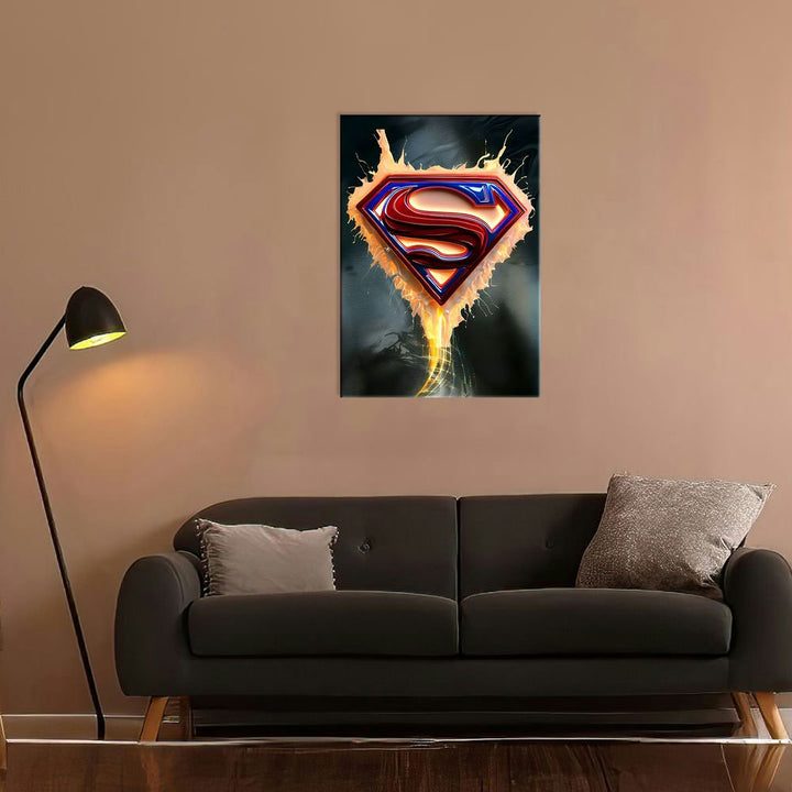 Metal Poster - Superhero Superman SUP01