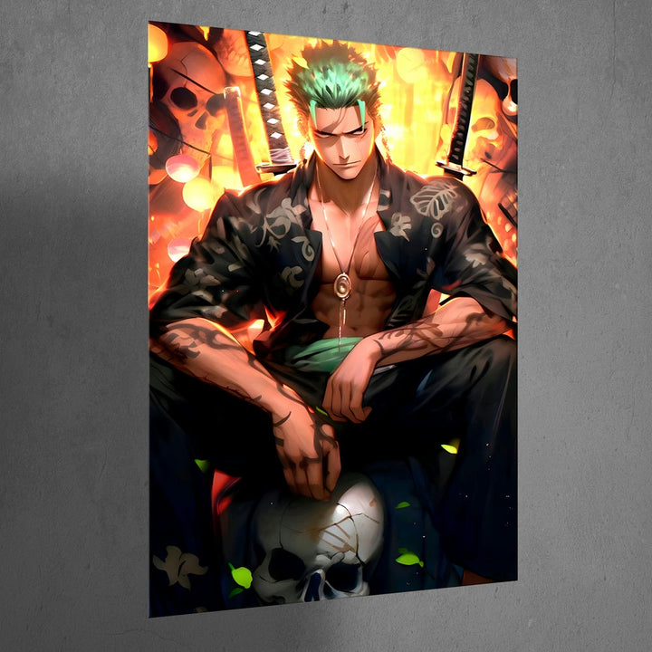 Metal Poster - One Piece Roronoa Zoro OP51