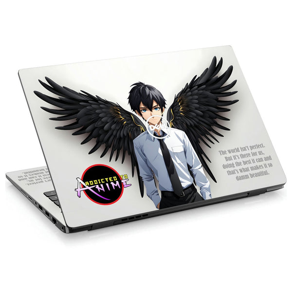 Dell Laptop Skin - Addicted to Amime Wings