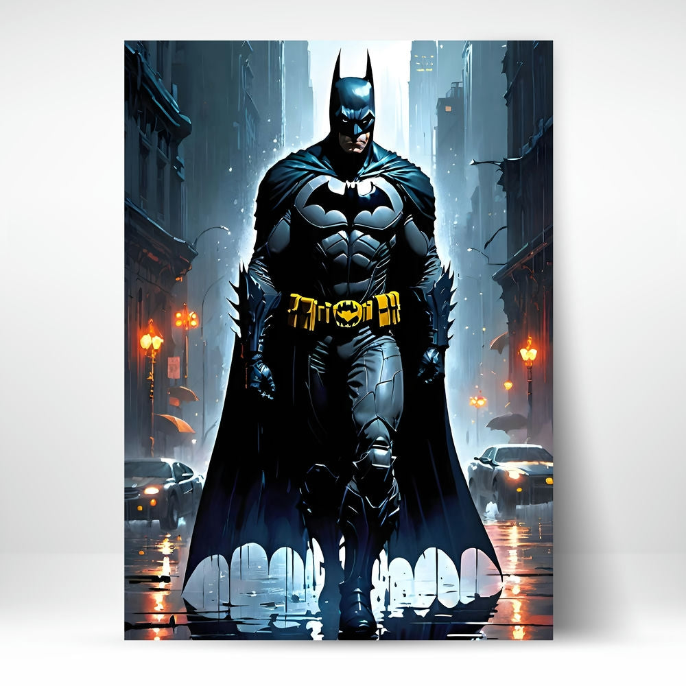 High-Quality Metal Posters - Superheroes Batman BAT12 | Vibrant Colors ...