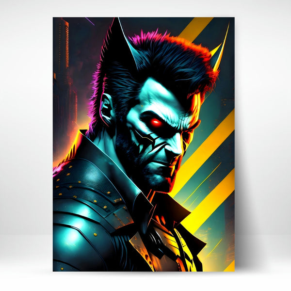 Metal Poster - Superhero Wolverine WOL04