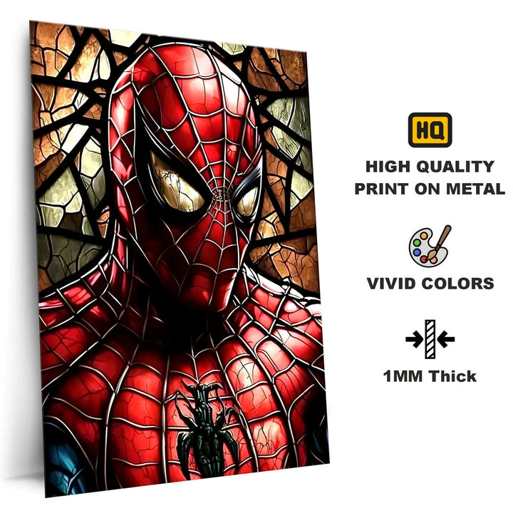 Metal Poster - Superhero Spiderman SM12