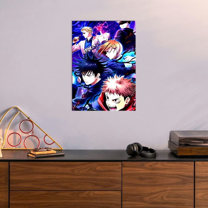 Metal Poster - Anime War