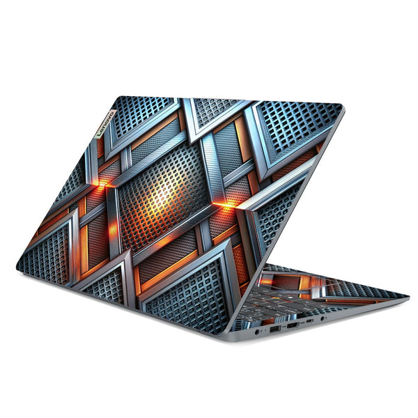 Lenovo Laptop Skin - Metal Grid Radiance