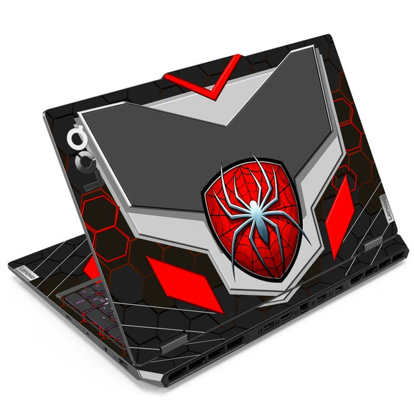 Laptop Skin - Spiderman Web Emblem