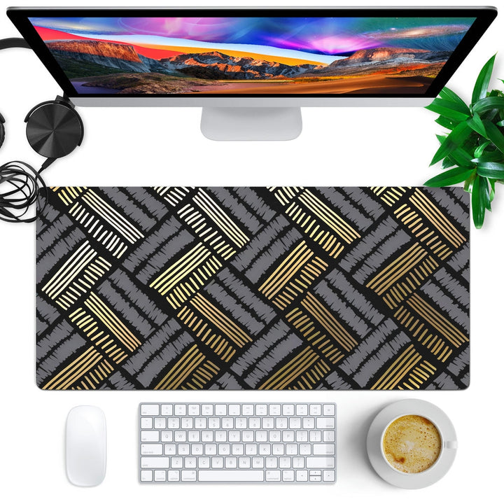 Anti-Slip Desk Mat Gaming Mouse Pad - Geometric Harmony