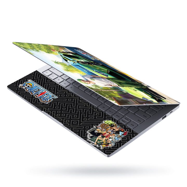 Laptop Skin - One Piece Roronoa Zoro with Green Lamborghini