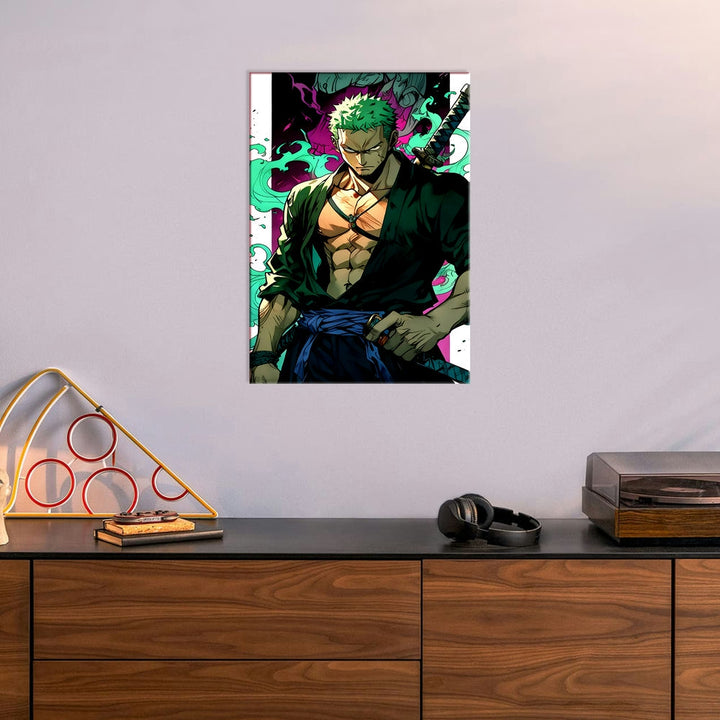 Metal Poster - One Piece Roronoa Zoro OP54