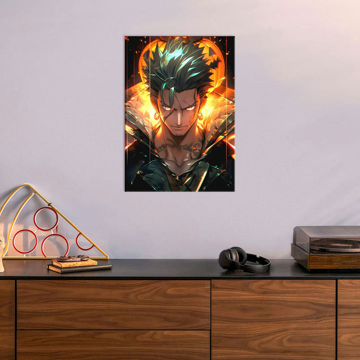 Metal Poster - One Piece Roronoa Zoro OP22