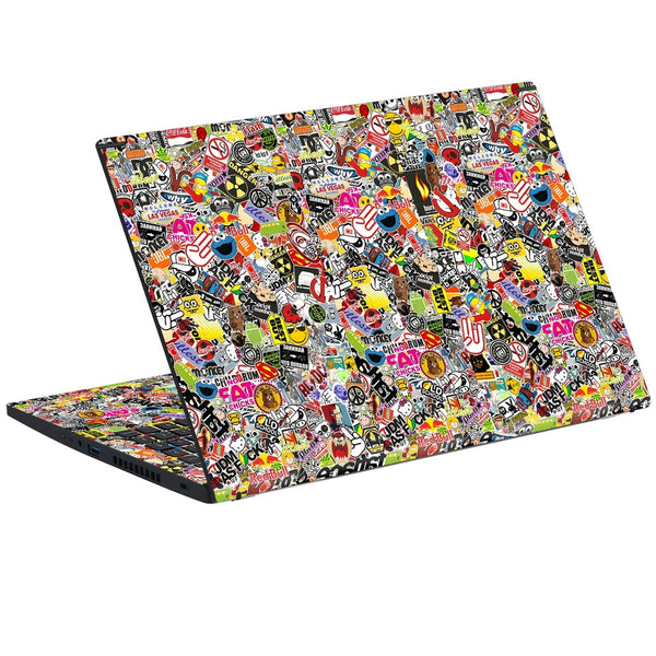 Acer Laptop Skin - Hand Sticker Bomb