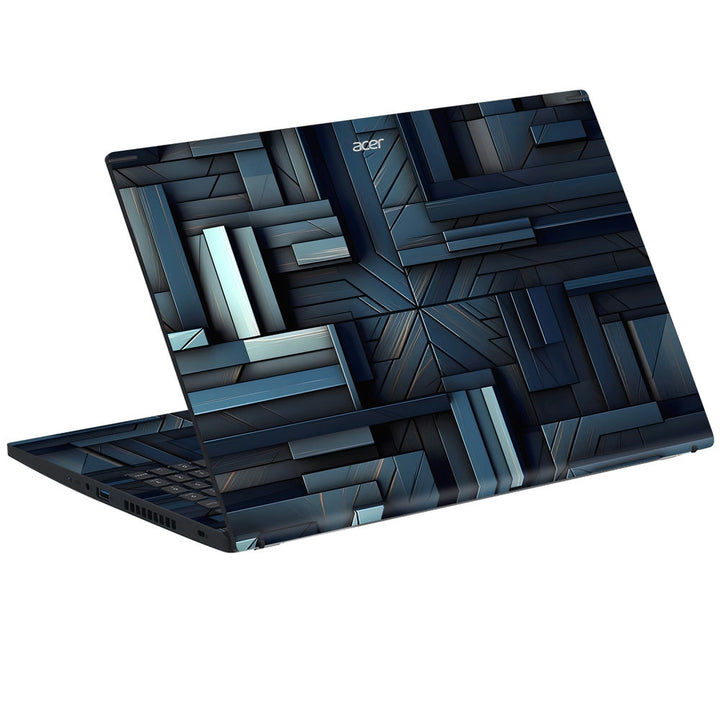 Acer Laptop Skin - Metallic Maze