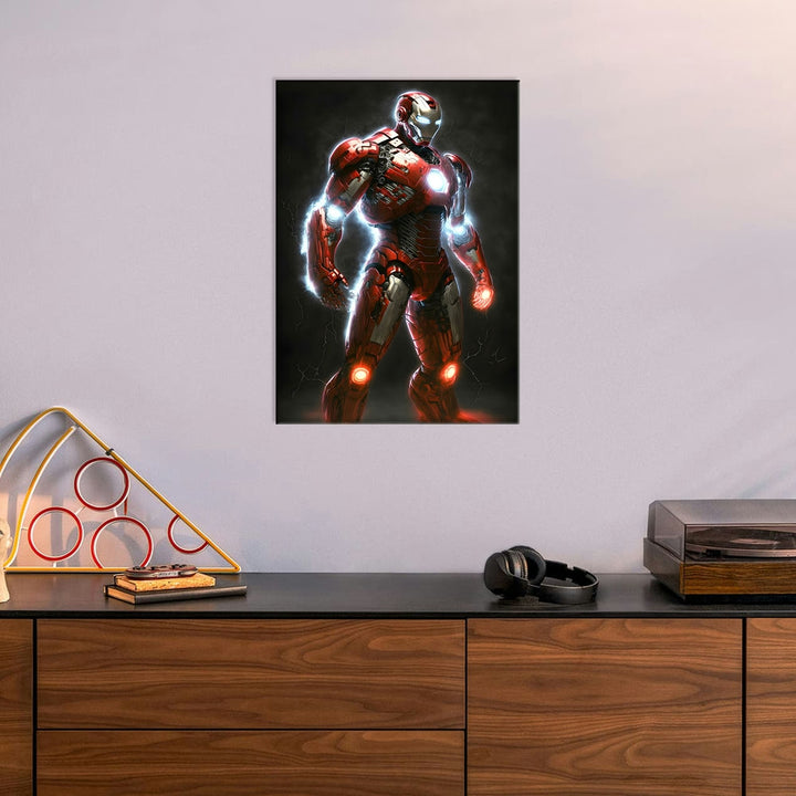 Metal Poster - Superhero Iron Man IM11