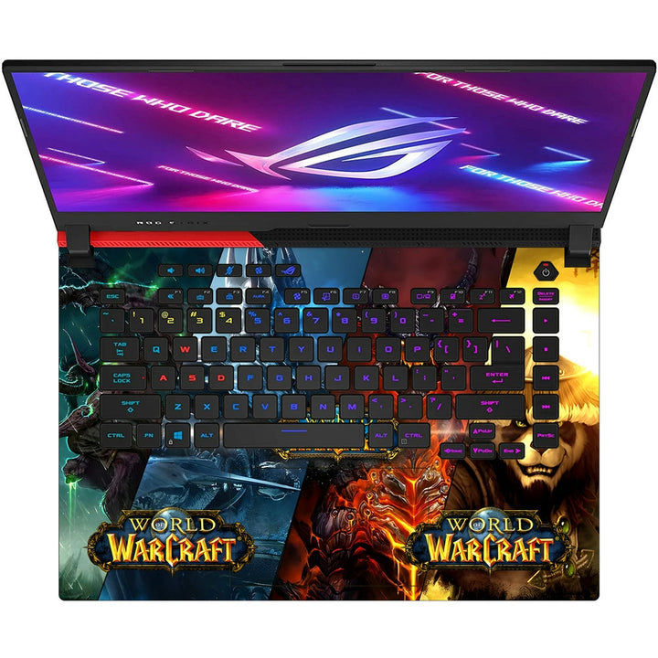 Asus Laptop Skin - Warcraft Fiery Demon Warrior