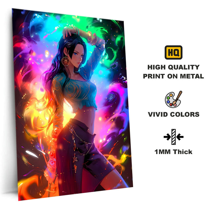 Metal Poster - Anime One Piece Boa Hancock OP59