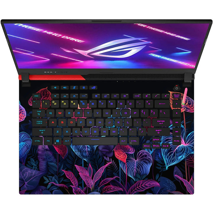 Asus Laptop Skin - Midnight Floral Blossom Pattern