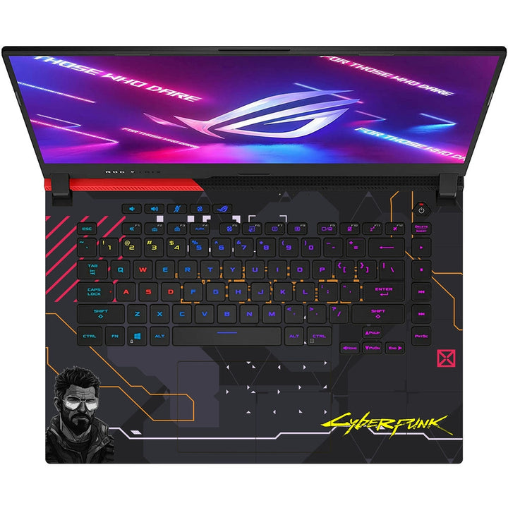 Asus Laptop Skin - Cyberpunk Tech Mercenary