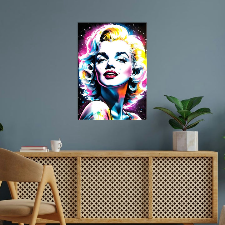 Metal Poster - Neon Monroe