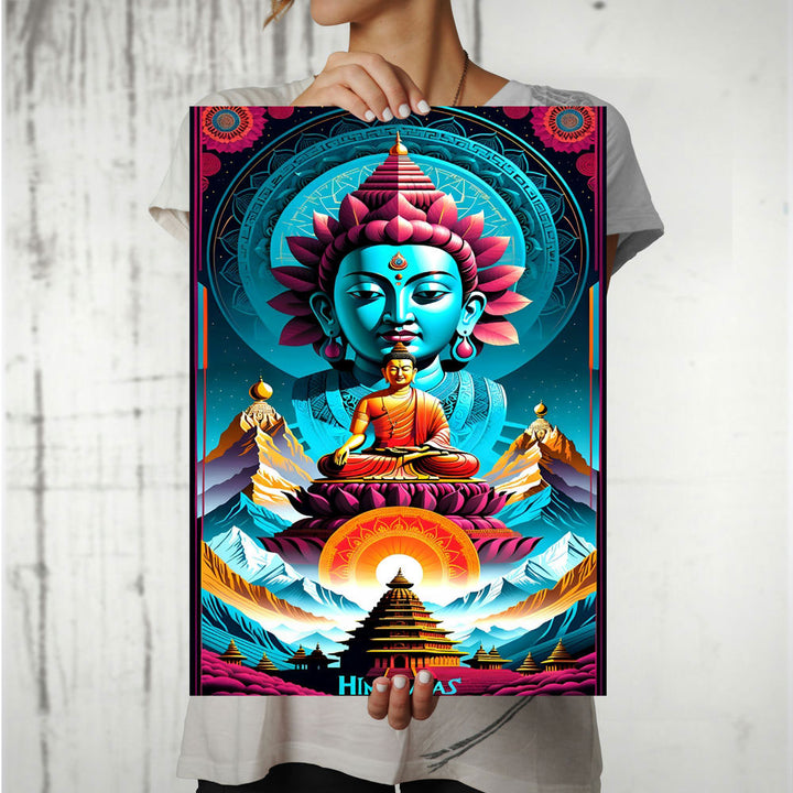 Metal Poster - Lord Buddha LB07