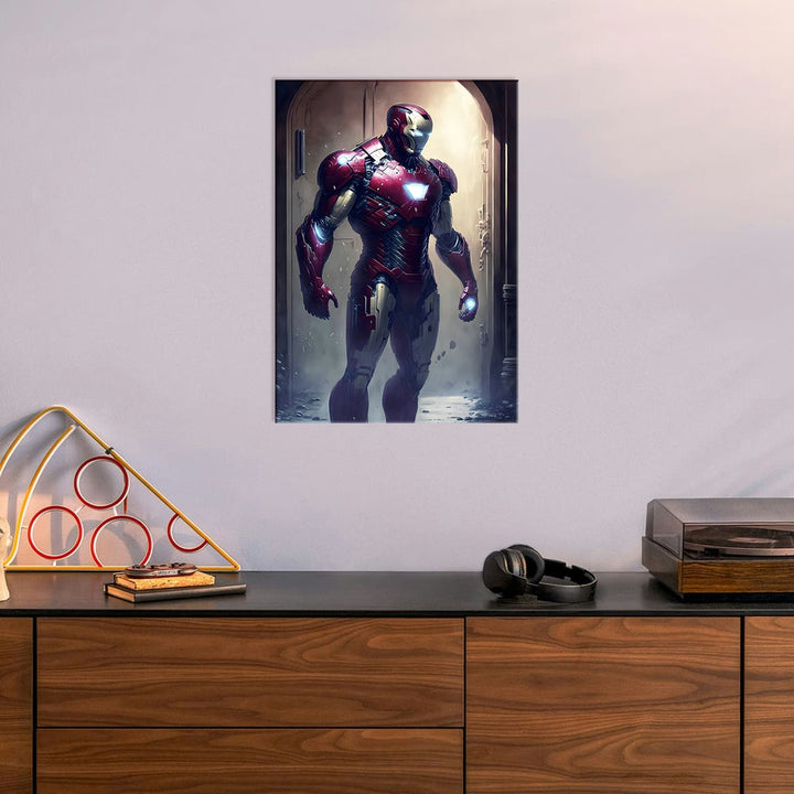 Metal Poster - Superhero Iron Man IM16