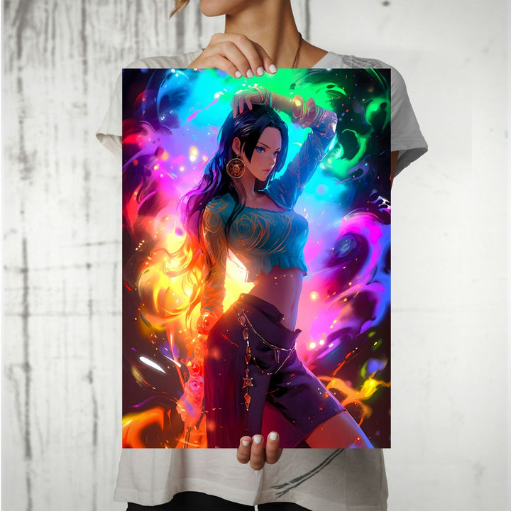 Metal Poster - Anime One Piece Boa Hancock OP59