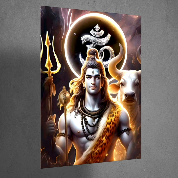 Metal Poster - Lord Shiva LS15