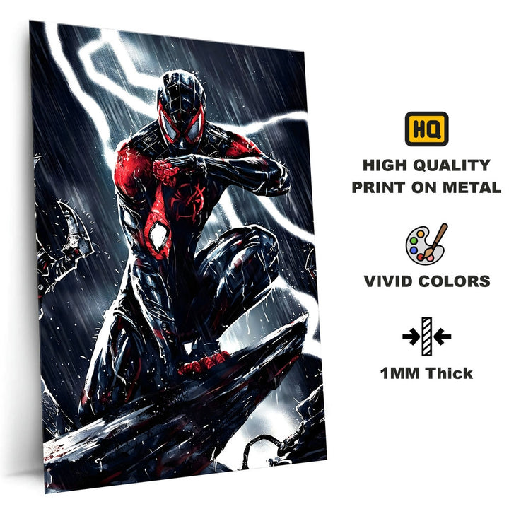 Metal Poster - Superhero Spiderman SM11