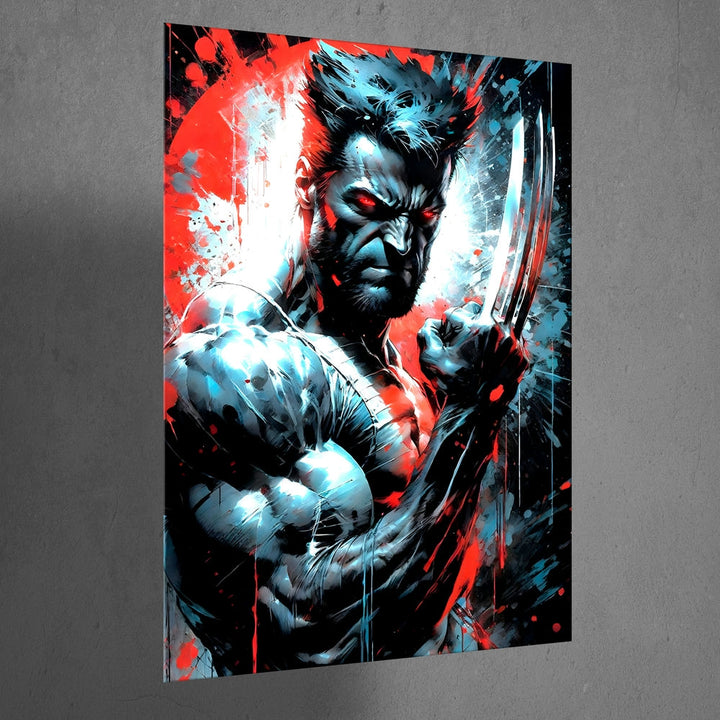 Metal Poster - Superhero Wolverine WOL05