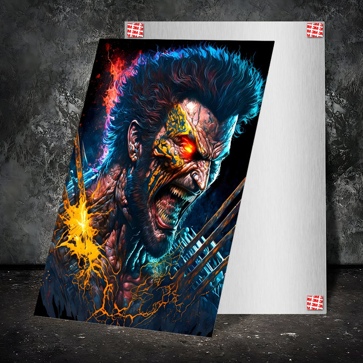 Metal Poster - Superhero Wolverine WOL01