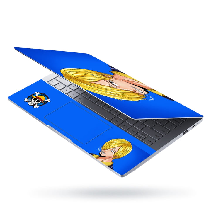 Laptop Skin - Sanji Blue