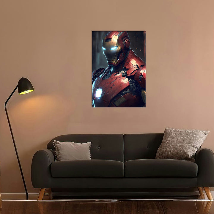 Metal Poster - Superhero Iron Man IM10