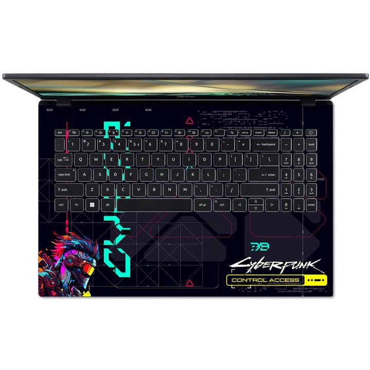 Acer Laptop Skin - Cyberpunk Cyber Sentinel