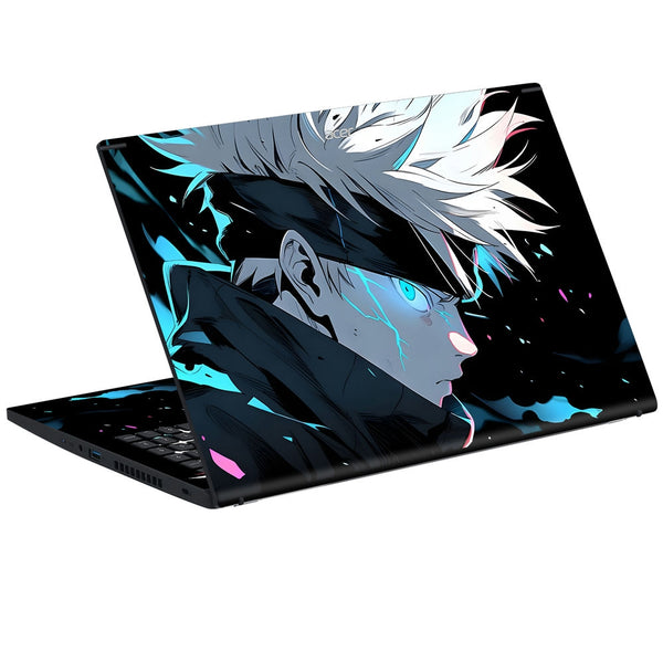 Acer Laptop Skin - Satoru Gojo Acid Blue Eyes Jujutsu Kaisen