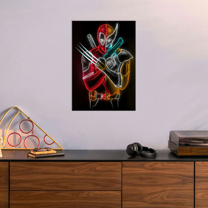 Metal Poster - Superhero Deadpool DP01