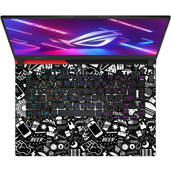 Asus Laptop Skin - Fast Food Soda