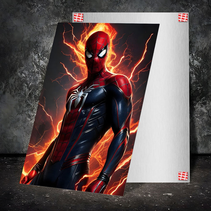 Metal Poster - Superhero Spiderman SM03