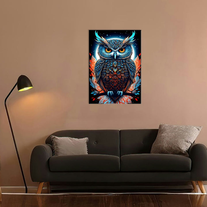 Metal Poster - Wildlife Owl WO02