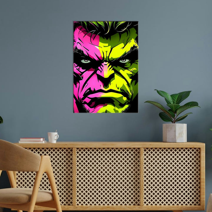 Metal Poster - Superhero Hulk SH04