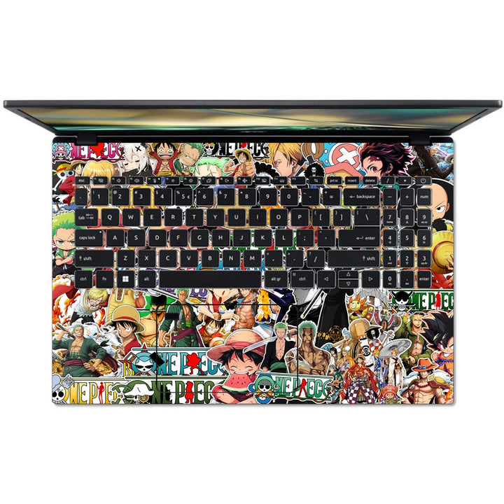 Acer Laptop Skin - One Piece Sticker Bomb