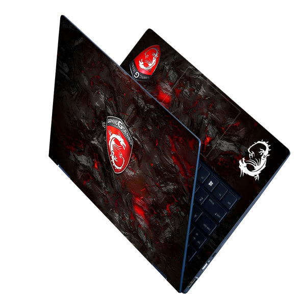 Laptop Skin - Gaming Series Black & Red