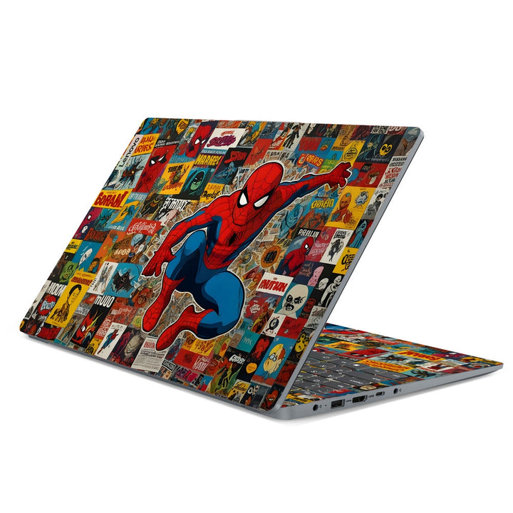 Lenovo Laptop Skin - Spiderman Jump Collage