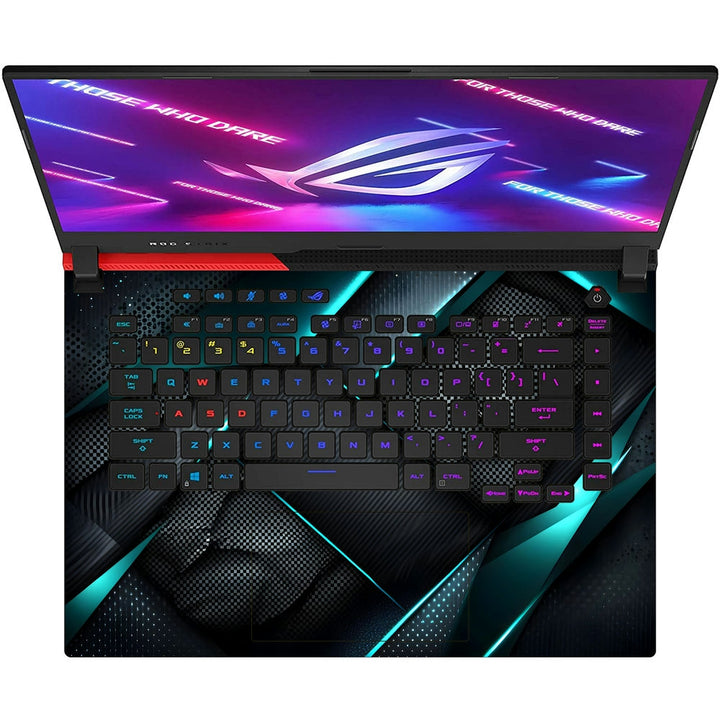 Asus Laptop Skin - Dark Geometric Shapes