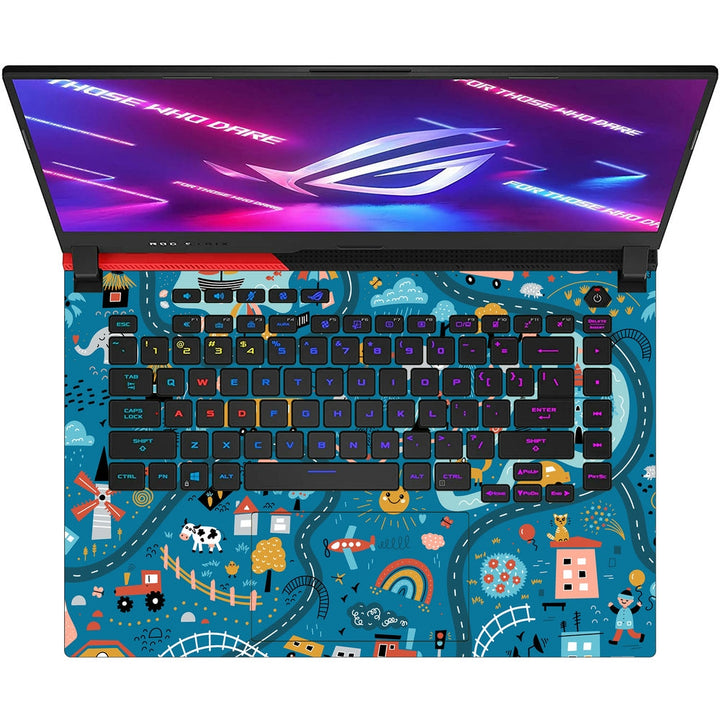 Asus Laptop Skin - Road Map