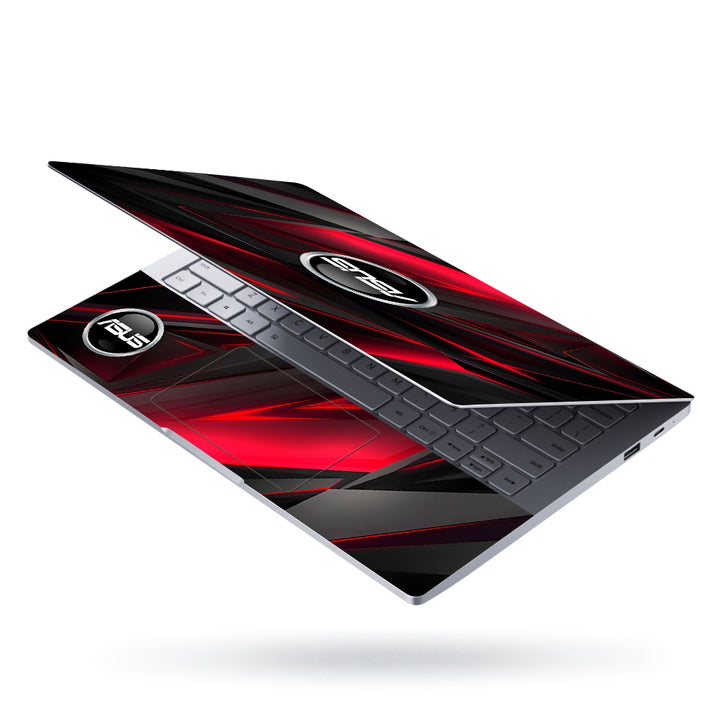 Laptop Skin - ASUS Red Geometric