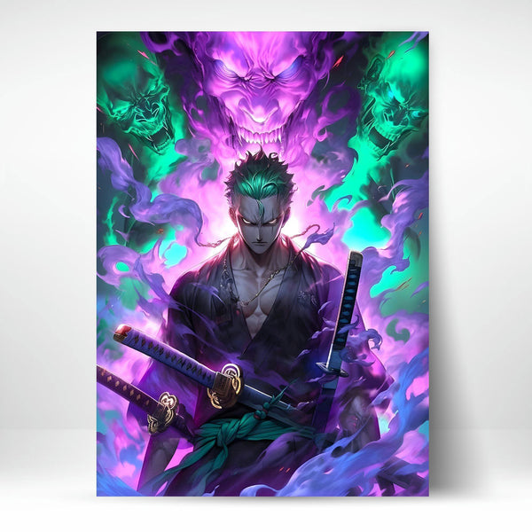 Metal Poster - One Piece Roronoa Zoro OP25