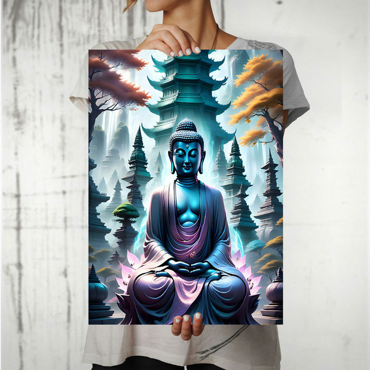 Metal Poster - Lord Buddha LB01